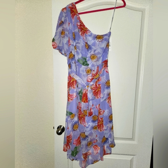 💖💃JULIA JORDAN Asymmetrical Dress Size 10 - Picture 2 of 4